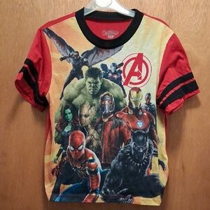 Avengers Pajamas Size 12